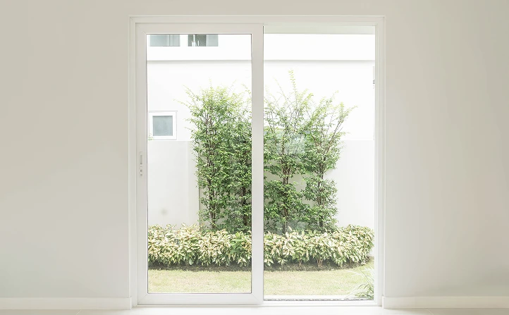 Ventana con vista jardin